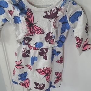 Baby girl butterfly dress
